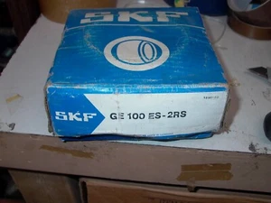 NEW OLD STOCK  SKF BEARING # GE 100 ES-2RS  - Picture 1 of 2