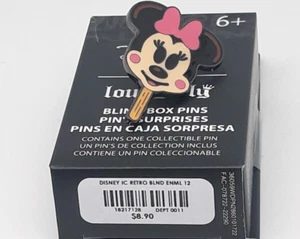 Loungefly Disney Minnie Mouse Retro Enamel Pin - Picture 1 of 1