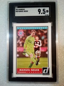 2015 Panini Donruss MANUEL NEUER #40 SGC 9.5 MINT+ Bayern München - Picture 1 of 3