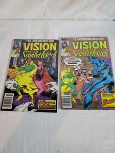 1985 Marvels Comic Book The Vision and The Scarlet Witch Limited Series #1, #2 - Bild 1 von 22