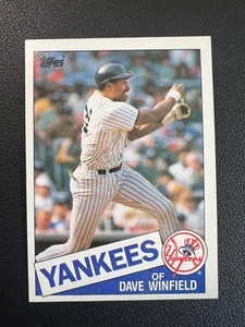 1985 Topps - #180 Dave Winfield - Picture 1 of 2