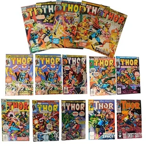 Marvel ~ The Mighty Thor ~ 1975 15 números, #240 - 253 con 2 números adicionales, en muy buen estado - Imagen 1 de 11