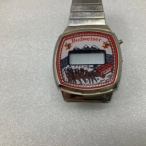 budweiser Vintage Watch Digital W115 - Picture 1 of 9