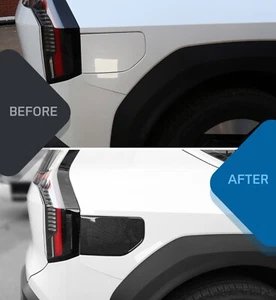Carbon or Glossy Balck Charging Port Cover Molding 1PC For 2024 2025+ Kia EV9 - Picture 1 of 27