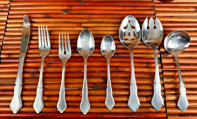 Stanley Roberts * MAJESTY Burnished Stainless Flatware - CHOOSE / CHOICE (31) - Image 1 of 3