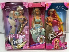 Barbie Dolls - 2 Mermaids - 1 Hula Lot of 3 all NIB 17047, 1434, 14586, Mattell,