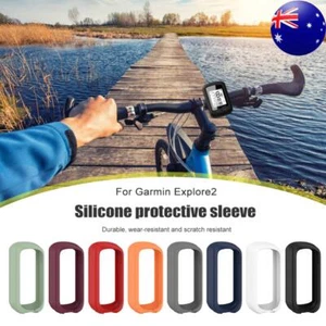 Stopwatch Silicone Case Anti-drop Bike Computer Shell Case for Garmin Explore 2 - Zdjęcie 1 z 24