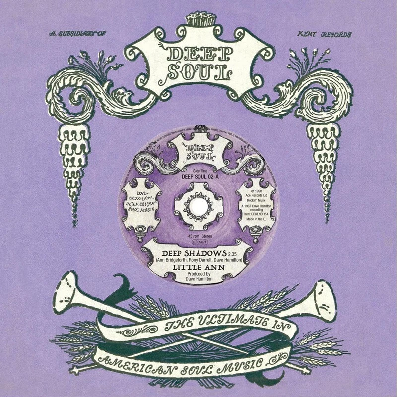 Little Ann - Deep Shadows  - Kent Deep Soul - Northern Soul 45 NEW - Image 1 of 1