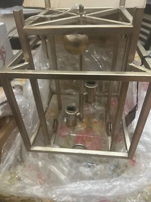 Troy Lighting F7132 Crosby 2-Light 11" Wide Pendant, Antique Silver Leaf - Image 1 of 4