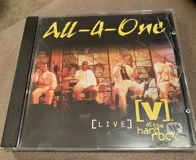 All-4-One channel [V] Live at the Hard Rock Cafe R&B Musik CD 90er Soul RnB Pop - Bild 1 von 4