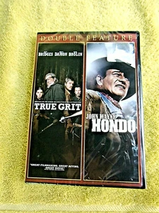 NEW/SEALED DVD SET! 2010 TRUE GRIT & 1953 HONDO! 2 FILM WESTERNS SET! 2013 SET - Bild 1 von 6