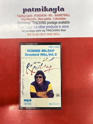 Ronnie Milsap- Greatest Hits Vol. 2- 1985 Cassette RCA Records USA Country 80's - Image 1 of 3