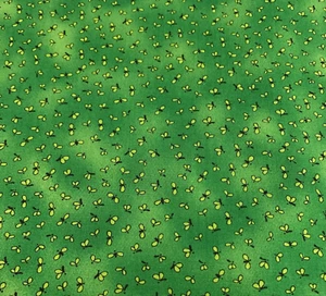 Tonally Fun Glühwürmchen Insekt Vintage Stoff von Omas Dachboden für MM Fab Green BTHY - Bild 1 von 12