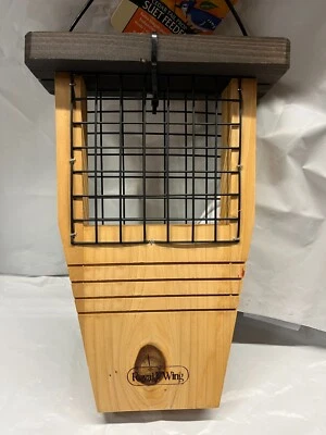 Alimentador para pájaros Royal Wing cola de cedro utilería de gamuza Foto 1 de 4