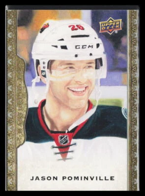 2014-15 Upper Deck Masterpieces Jason Pominville #17 - Image 1 of 2