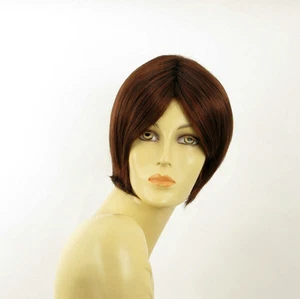 women short wig dark brown copper intense BLANDINE 322 - Imagen 1 de 9