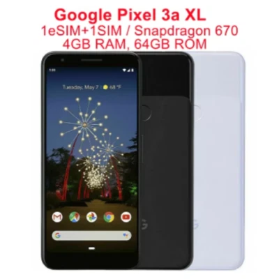 Google Pixel 3a xl 4G 6,0 «OLED-экран 4 + 64GB ROM Snapdragon670 3700mAh Newphone - Изображение 1 из 4