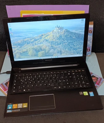 Lenovo Z50 15,6" AMD A8-7100 8CORE 8gb 128gb nvme GRAFICA AMD 2GB - Immagine 1 di 4