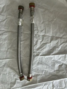 2-Watts Water Heater Connector 3/4" x 3/4" x 18" 83200418-S-202 . See Photos New - Picture 1 of 4