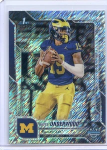 2025 Bowman Chrome University U BRYCE UNDERWOOD 1ST #196 Shimmer Refractor - Picture 1 of 2