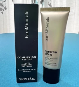 BareMinerals Complexion Rescue Tinted Hydrating Gel Cream ~ GINGER 06 ~ 1.18 oz - Picture 1 of 7