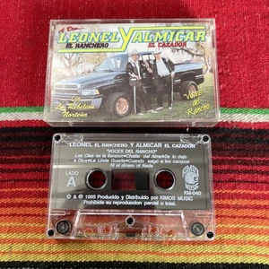 Leonel Y Almicar Ranchero Cazador Cassette Spanish RARE Rebelion Nortena Corrido - Picture 1 of 2