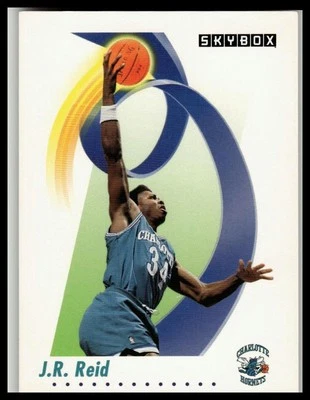 1991-92 SkyBox #32 J.R. Reid - Image 1 of 2