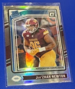 2024 DONRUSS OPTIC JER’ZHAN NEWTON RC HOLO RATED ROOKIE 252 Sp - Picture 1 of 2