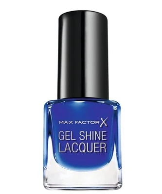 Mini Nagellack Max Factor, Nr. 40 Glazed Cobalt, Cobaltblau, 4,5ml  NEU. - Bild 1 von 2