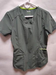 Blusa Médica Scrubstar Premium Tela Ética Verde Oliva Para Mujer Talla S/CH - Imagen 1 de 10