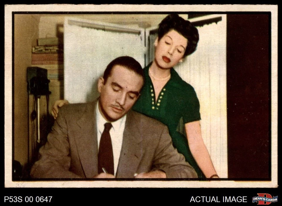 1953 Bowman T.V. & Radio NBC #39 Donald Curtis SHORT-PRINT 6.5 - EX/MT+ - Image 1 of 1