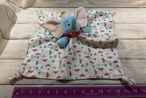 NWT Disney Baby Dumbo Lovey Elephant Plush Security 13" Satin Back Knotted TubGC - Picture 1 of 6