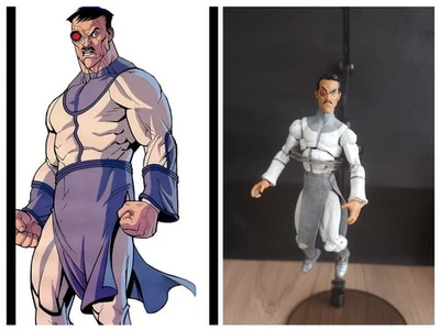 3.75"  1:18 Custom Action Figure Invincible General Kreeg MARVEL UNIVERSE SCALE - Image 1 of 4