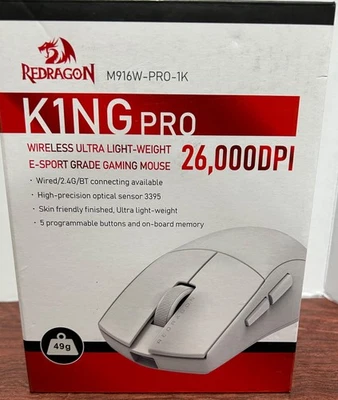 Red Dragon wireless gaming mouse M916W-PRO-1K - Image 1 of 4