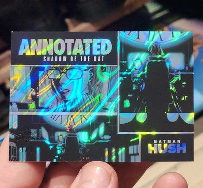 Annotated Shadow Of The Bat.  1/1 2025 Batman Hush - Image 1 of 4