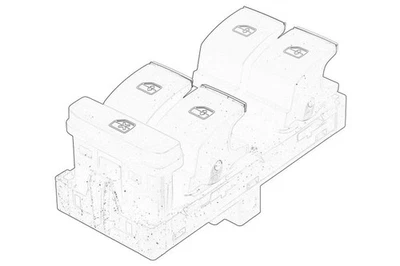 Für OE SEAT 5G0 959 857GIHA Switch, window lifter 5G0 959 857GIHA Car window re - Bild 1 von 4