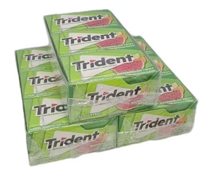 Trident Watermelon Twist Sugar Free Gum (3) 12 Packs 14 Pieces Each (504 Pieces) - Picture 1 of 3