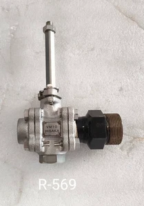 HISAKA VM10 20A SCS13A CRYOGENIC BALL VALVE *NEW* FAST SHIPPING FEDEX / DHL - Picture 1 of 14