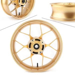 Motor Rear Wheel Disc Rotor Rim Gold for Honda CBR600RR CBR600-RR F5 2013-2018 - Picture 1 of 11