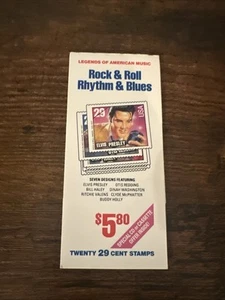U.S. BKLT OF 20 SCOTT#BK204 29ct 1993 ROCK&ROLL/RHYTHM&BLUES MINT VARIOUS P#'s - Picture 1 of 2