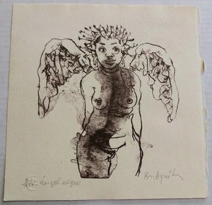 Original Lithograph by Cuban Artist Roger Aguilar -Signed - Arts Litografia - Bild 1 von 4