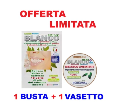 Blancodent Offerta Limitata Dentifricio in Polvere Naturale Scegli il Tuo Kit - Immagine 1 di 4
