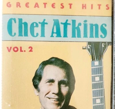 1985 Chet Atkins Greatest Hits Volume 2 Cassette Tape Guitar Legend Vintage E95 - Imagem 1 de 2