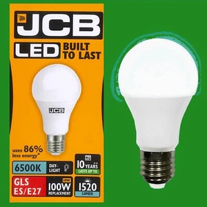 4x 14W (=100W) GLS ES E27 6500K Daylight White A60 LED Ultra Bright 1520Lm - Picture 1 of 1