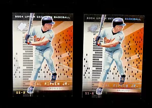 cal Ripken Junior 2004 upper deck SPX #102 (2 card lot) - Picture 1 of 2