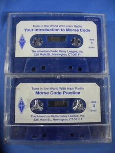 ARRL Tune in the World with Ham Radio : Morse Code Practice Cassette 2 bandes CW - Photo 1/2