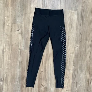 Ultracor - Leggings Interlace Sprinter Lavender Black Ombre Holograph - Größe M - Bild 1 von 6