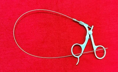 Histeroscopia Urología Tijera Flexible 5FR 40cm Instrumentos Quirúrgicos Reutilizables. Foto 1 de 4