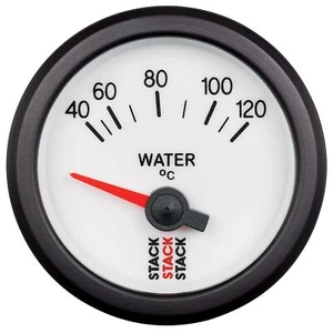 Stack 40-120°C Water Temperature Gauge 52mm Electrical White Face 3257 - Picture 1 of 1