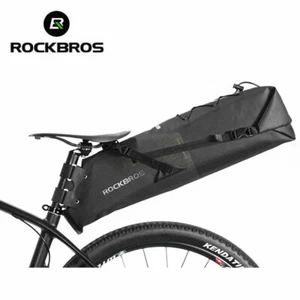 ROCKBROS Bike Bag Waterproof Reflective Large Capacity Cycling Saddle Bag 12-14L - Picture 1 of 8